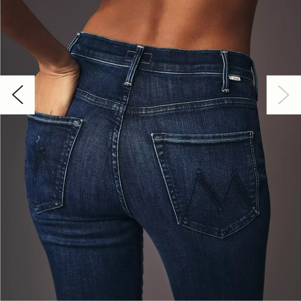 NWT MOTHER Jeans - The Hustler High Rise Ankle Jeans